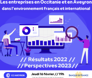 Conférence Banque de France CCI La conjoncture économique en Aveyron 2022 2023