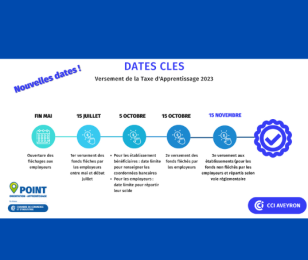 Dates-clés de la taxe d'apprentissage en 2023