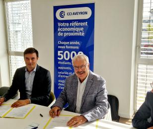 Signature Convention CCI AVEYRON / GRDF