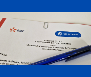 Convention de partenariat EDF / CCI AVEYRON 