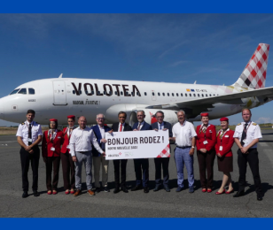 Aéroport de Rodez liaison Rodez Paris Volotéa