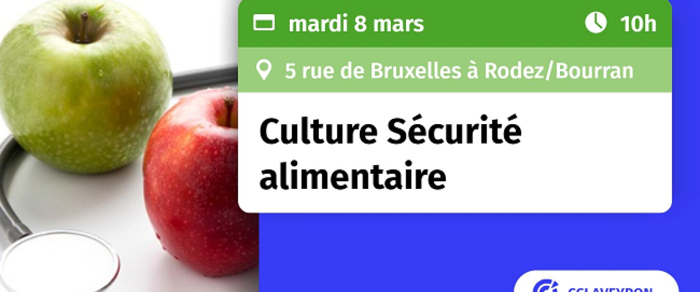 Culture Sécurité alimentaire