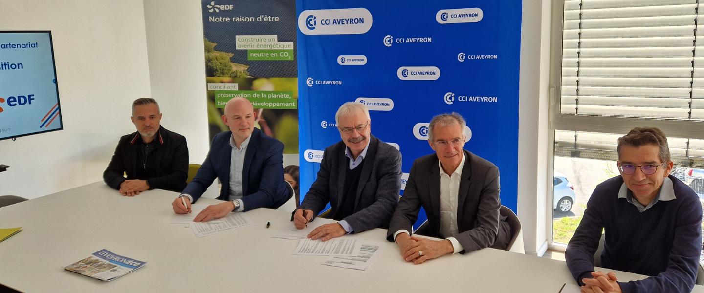 Convention de partenariat EDF / CCI AVEYRON 