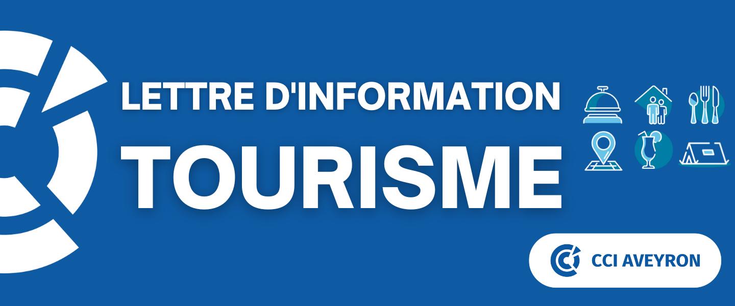 Lettre d'information tourisme spéciale développement durable