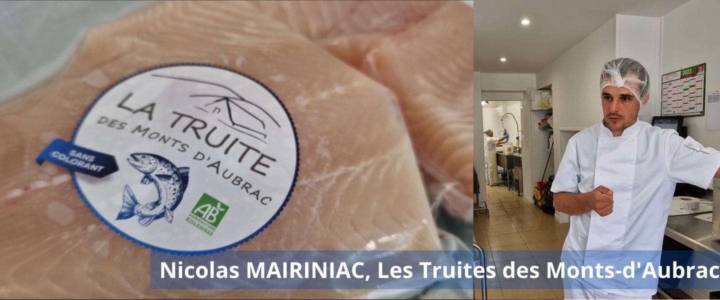 #EntreprendreEnAveyron La Truite des Monts d'Aubrac 