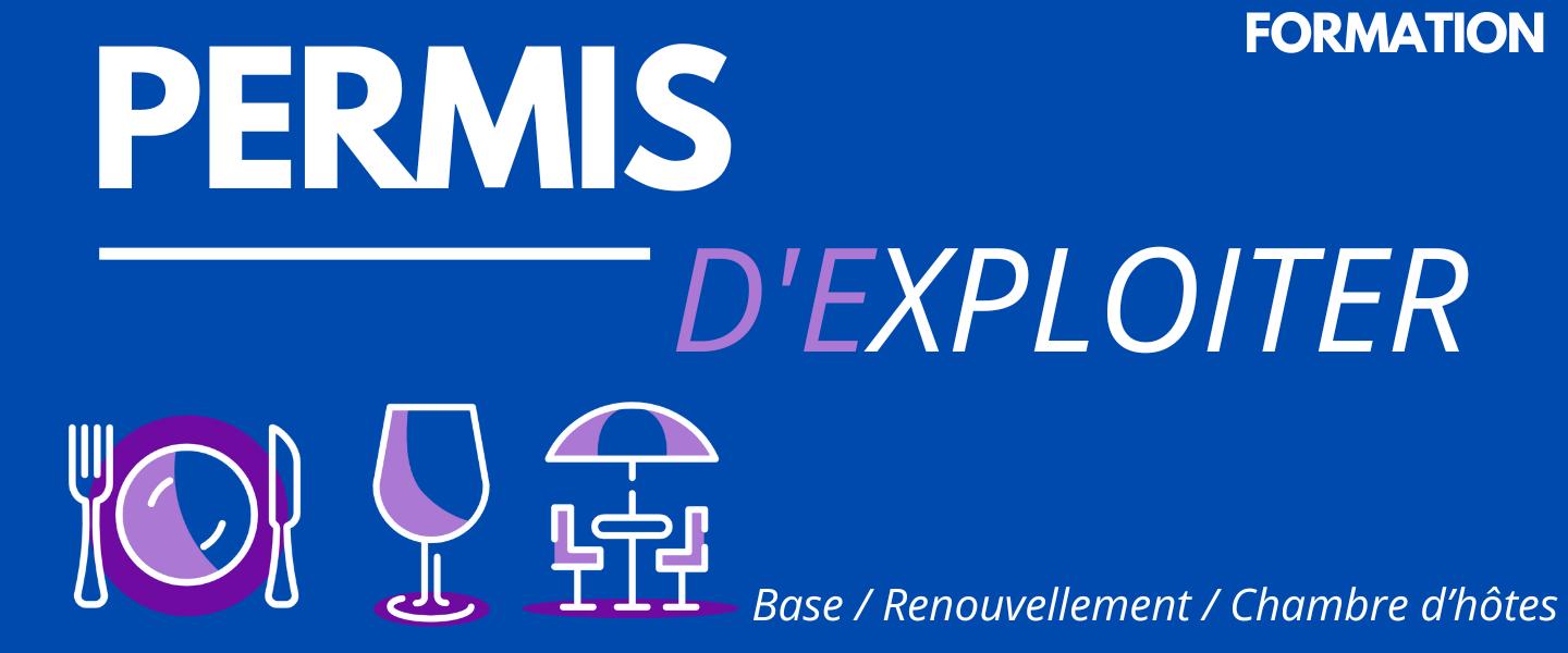 Permis d'exploiter un débit de boisson Formation