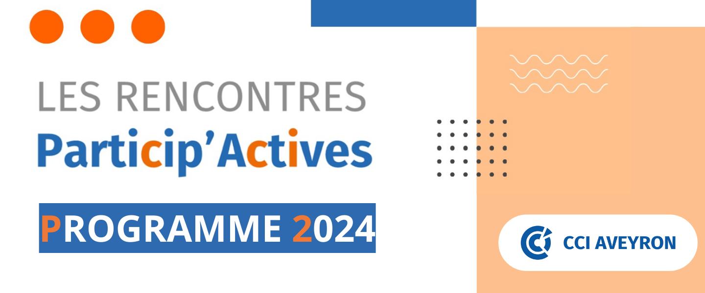 Calendrier des Rencontres Particip'Actives 2024