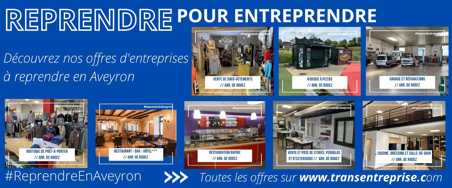 Reprendre une entreprise en Aveyron