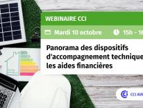 webinaire cci aveyron - panorama des dispositifs d'accompagnement technique et aides financières