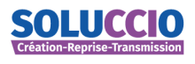Logo soluccio creation reprise transmission