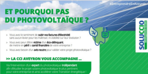 Accompagnement photovoltaique CCI AVEYRON